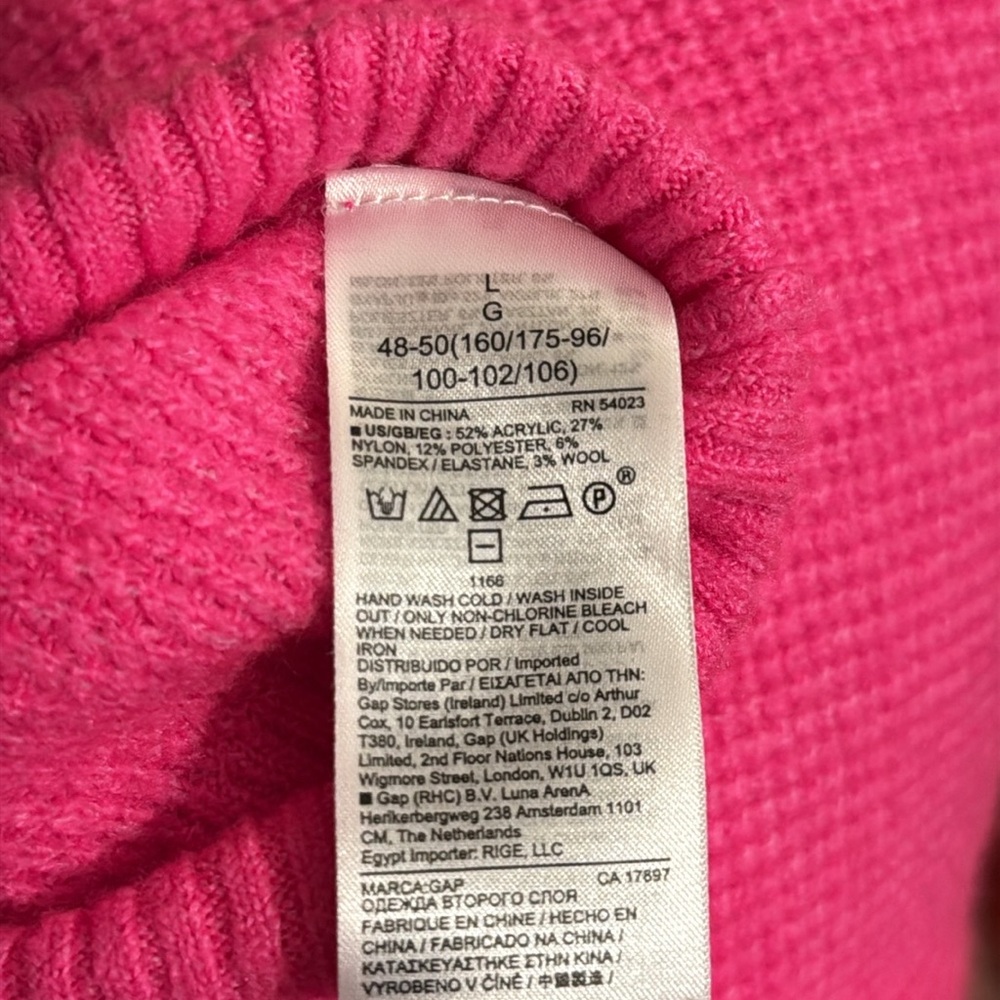 Gap waffle knit crewneck sweater - Picture 6 of 6